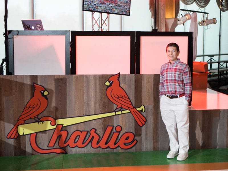Charlie As A Cardinal Logo
