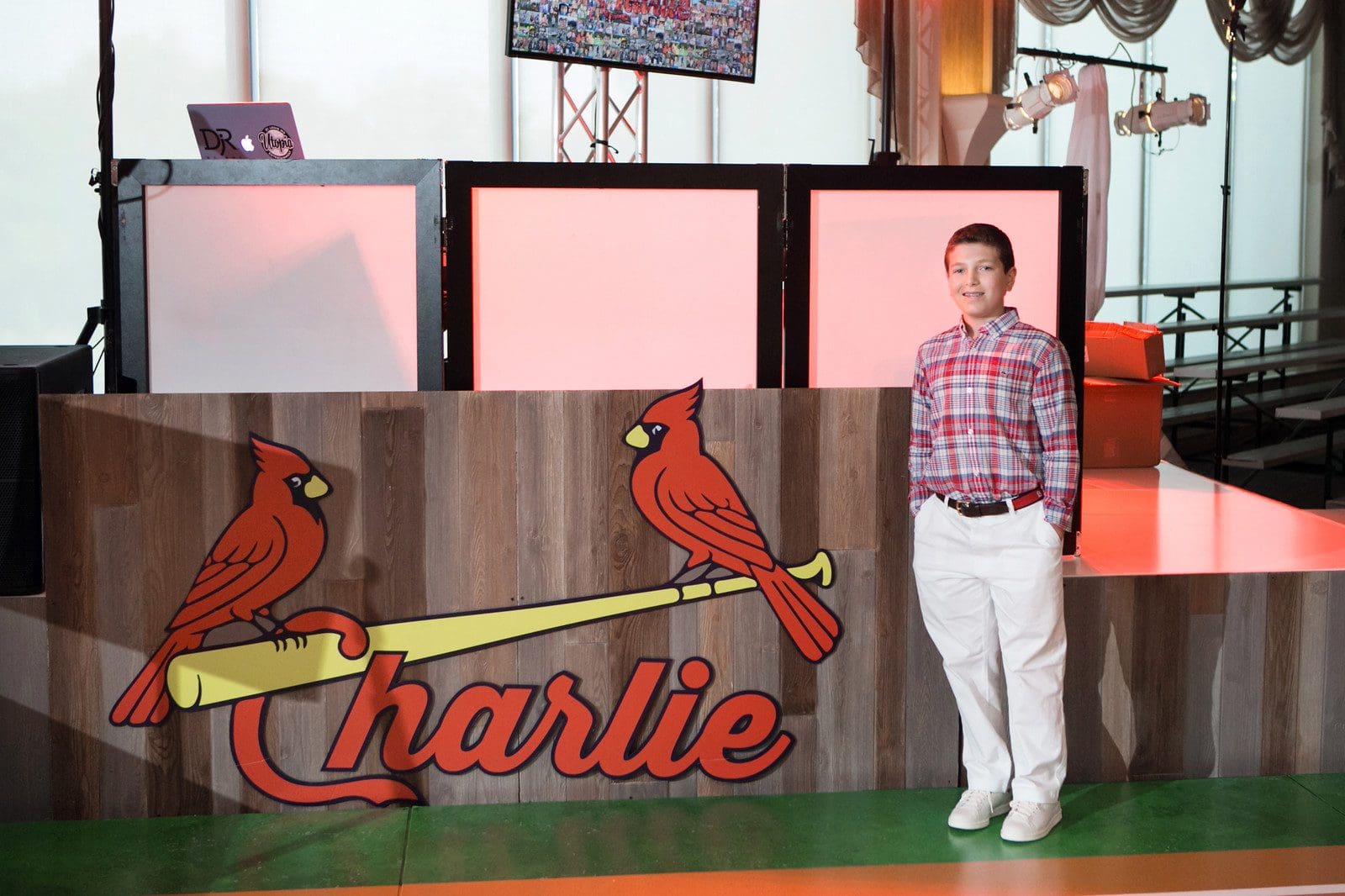 Charlie As A Cardinal Logo